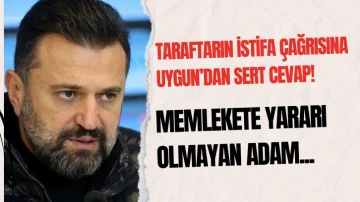 Taraftarın İstifa Çağrısına Uygun’dan Sert Cevap! Memlekete Yararı Olmayan Adam... 