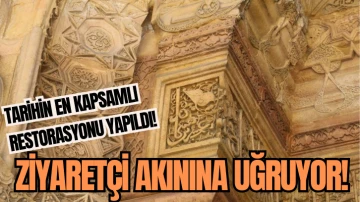 Tarihin En Kapsamlı Restorasyonu Yapıldı! Ziyaretçi Akınına Uğruyor!