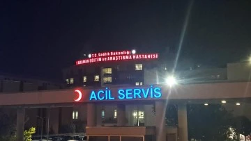 Taş ocağında iş makinesi devrildi 