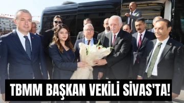 TBMM Başkan Vekili Sivas'ta!