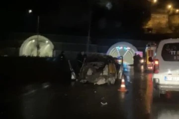 Ticari Araç Takla Attı: 1 ölü, 2 yaralı