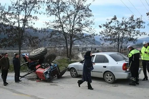 Tokat- Sivas Yolunda Kaza! 