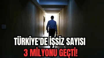 Türkiye'de İşsiz Sayısı 3 Milyonu Geçti!