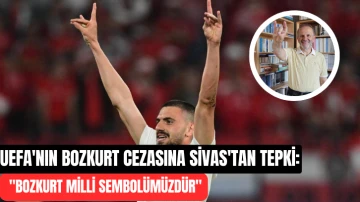 UEFA'nın Bozkurt Cezasına Sivas'tan Tepki: &quot;Bozkurt Milli Sembolümüzdür&quot;