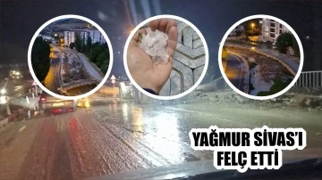 Yağmur Sivas'ı Felç Etti!