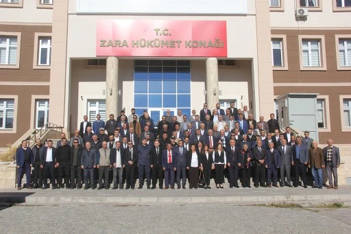 Zara'da Köylere Hizmet Götürme Birliği Toplantısı düzenlendi