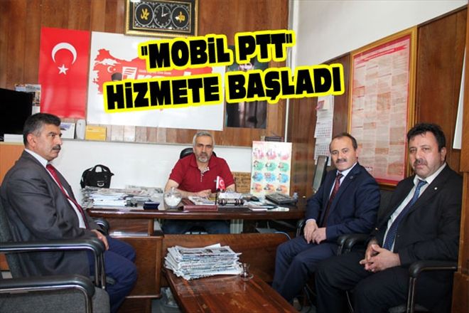 "MOBiL PTT" HiZMETE BAŞLADI