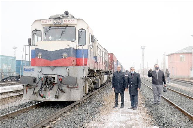 İkinci İhracat Treni Sivas´ta