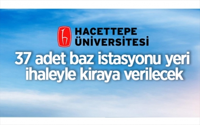 İhaleyle Kiraya Verilecek