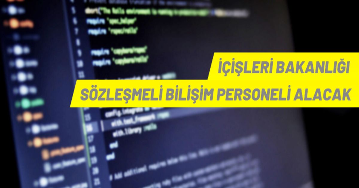 Sözleşmeli Personel alım ilanı