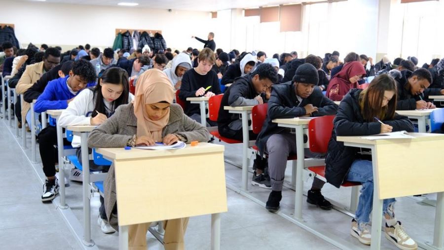 250 Öğrenci Sınava Girdi