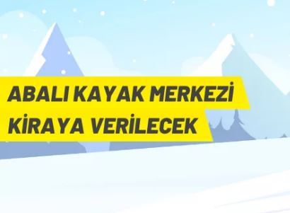 Gevaş Abalı Kayak Tesisleri kiraya veriliyor