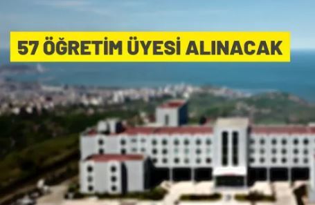 Samsun Üniversitesi Rektörlüğü 57 akademik personel alacak