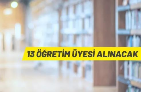 Hakkari Üniversitesi'nden öğretim üyesi alım ilanı