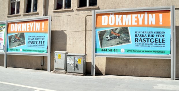 ?Rastgele Hafriyat Dökmeyin?